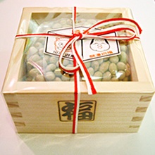 節分の豆「福豆」(3合升入り)